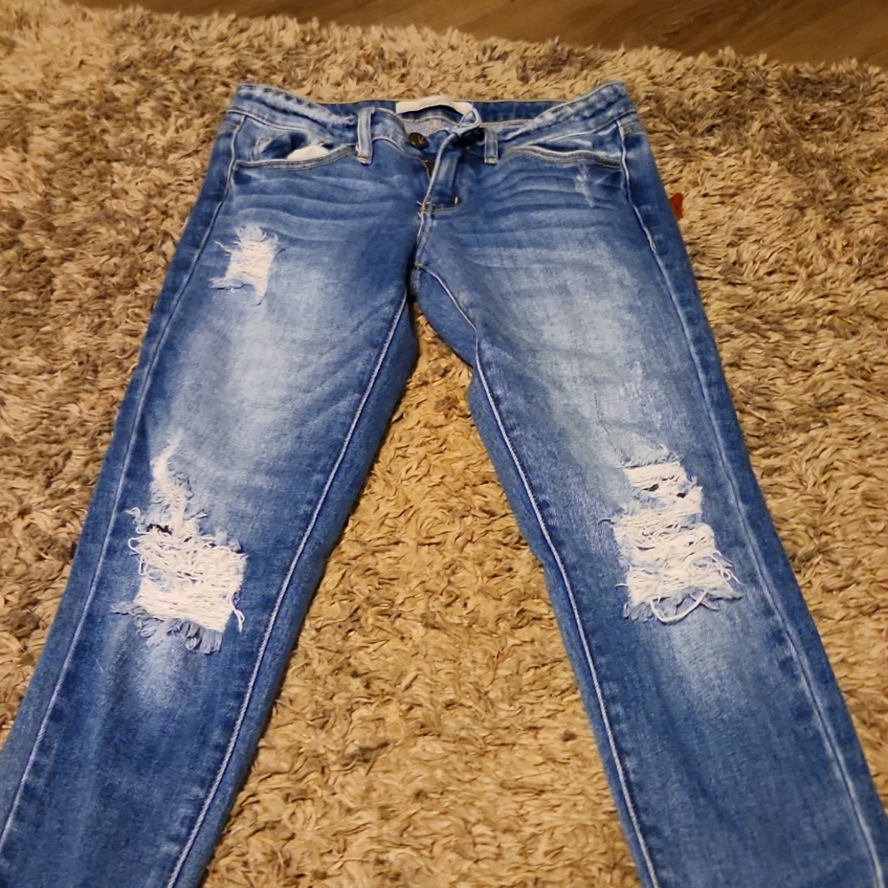 Kancan skinny jeans size 25/2 stretchy material